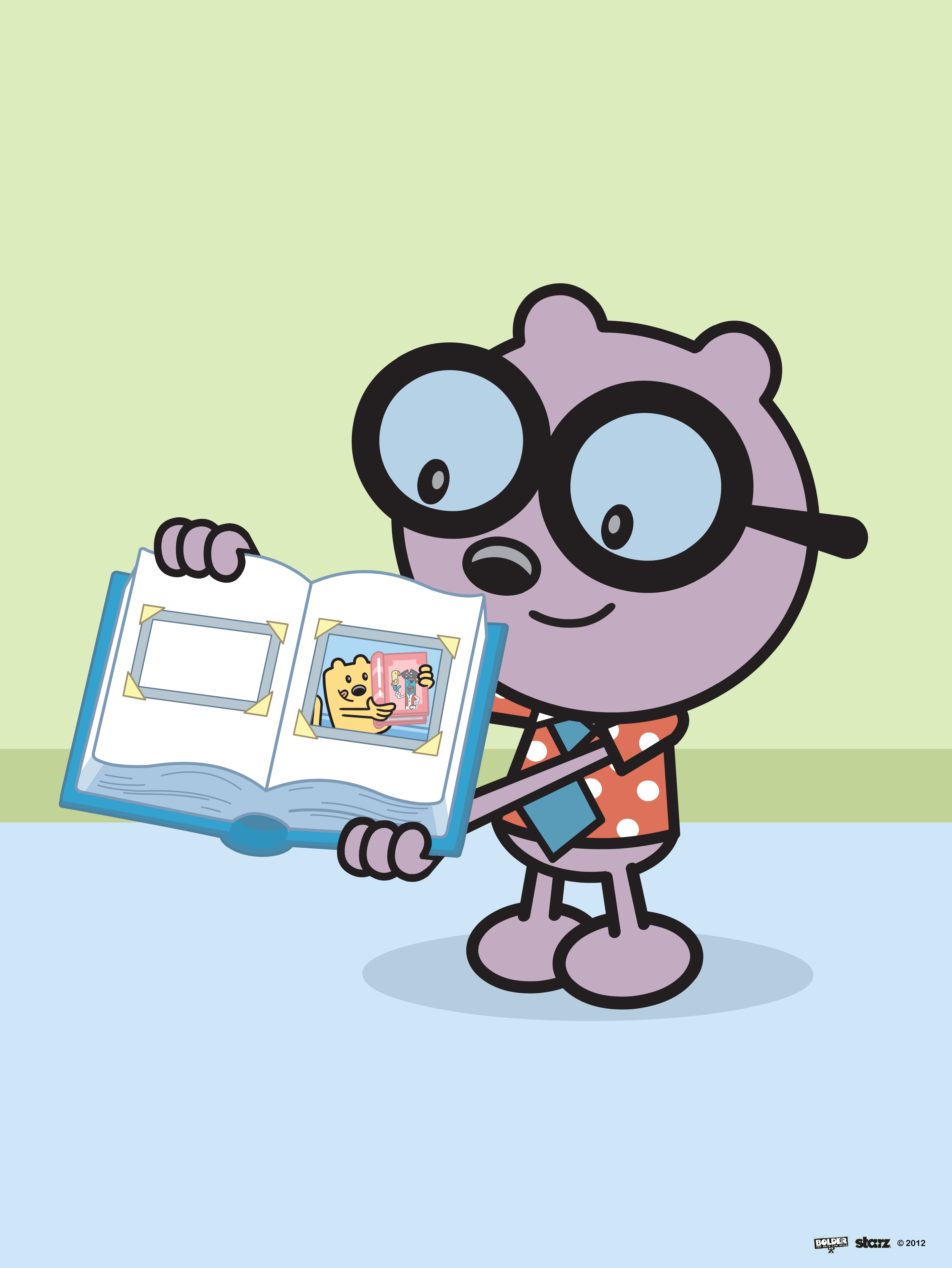 Wubbzy Got Caught Reading Books Wubbzy and Walden Reading a Good Book
