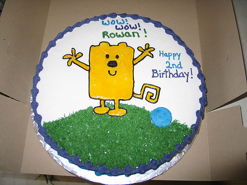 Wubbzy cake! Wubbzy cake!